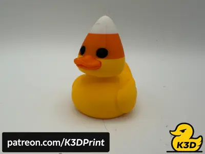 Candy Corn Jeep Cruise Duck