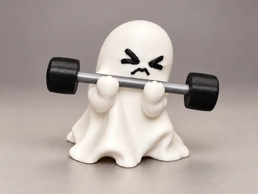No Pain, No Boo! 👻💪 | Weightlifting Ghost