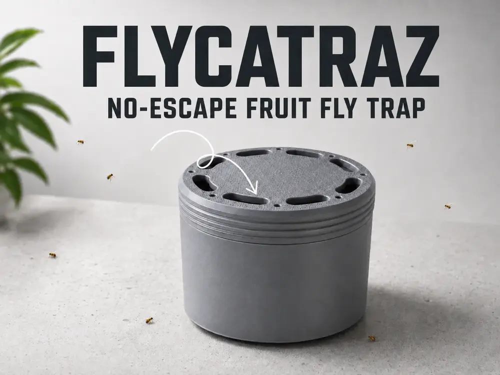 The escape proof fruit fly - FlyCatraz