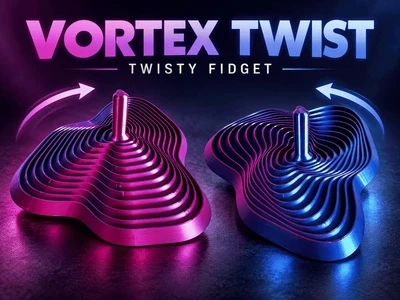 Vortex twist-twisty fidget
