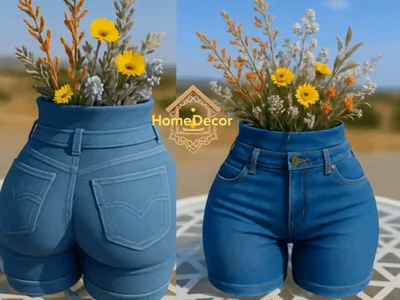Jeans planter