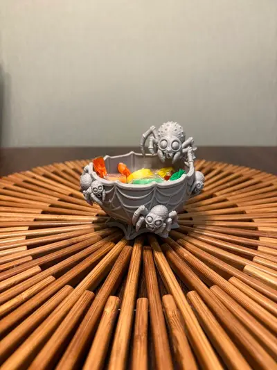 Halloween-themed candy bowl