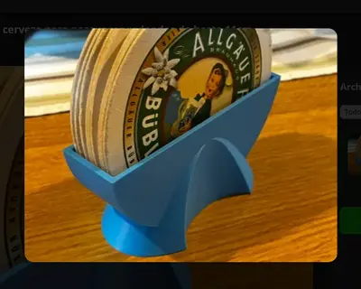 Soporte para posavasos de cerveza para posavasos redondos de hasta 11cm