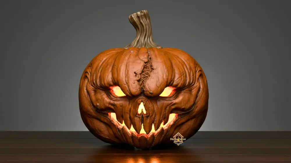 BOO Halloween Pumpkin 2 models