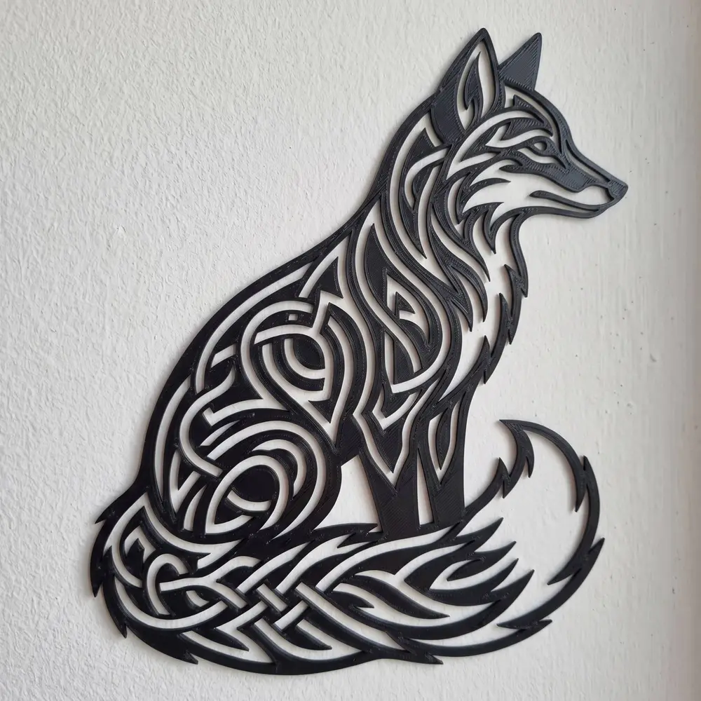 Celtic Fox - wall art