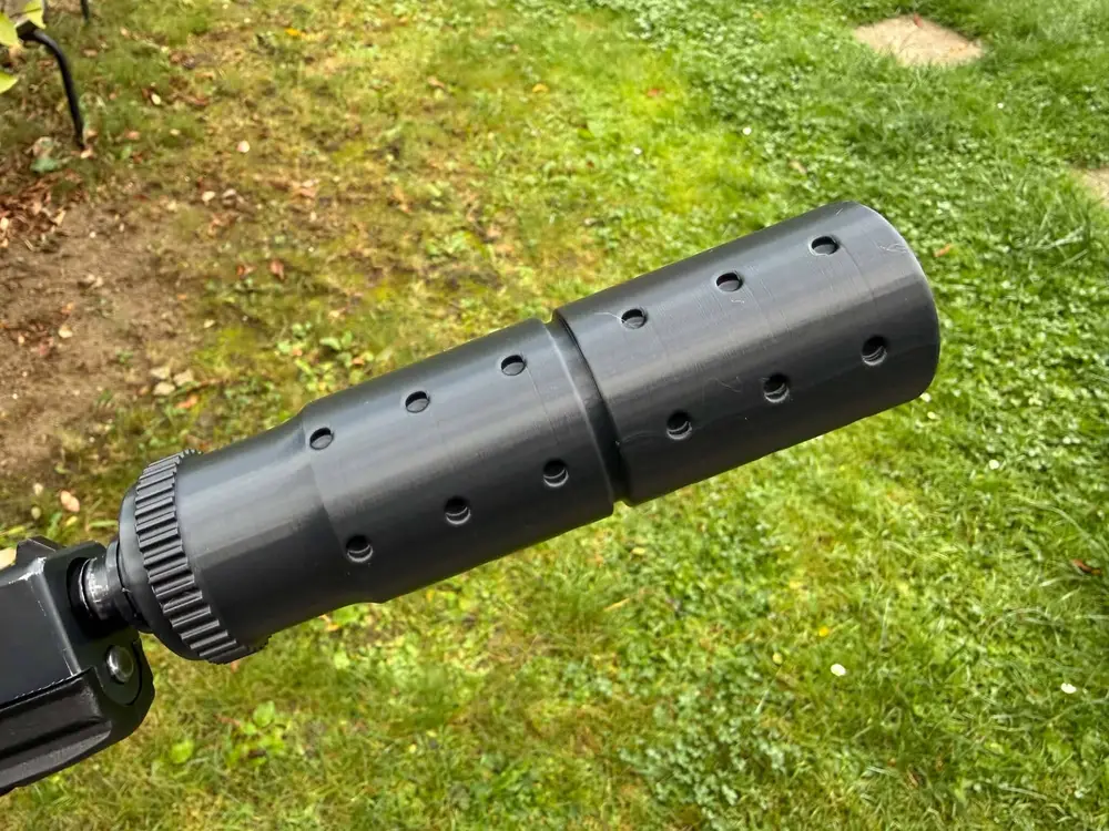 MK23 SOCOM Airsoft Suppressor 150mm M14x1L