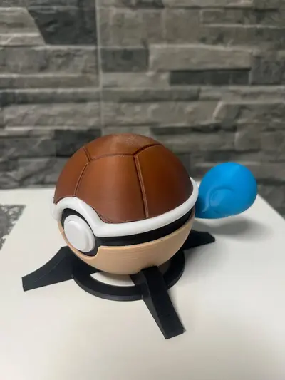 Pokeball funzionale Squirtle No AMS