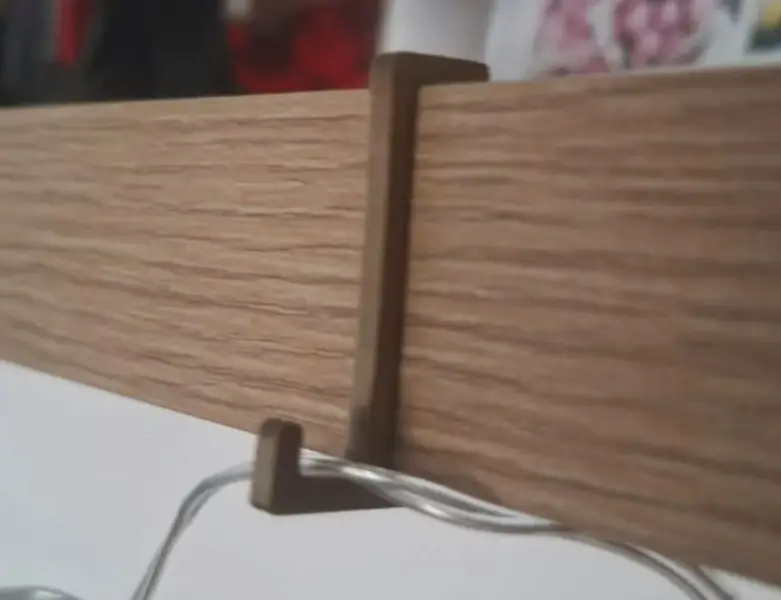 Clips para luces de Navidad para estantes de 36MM