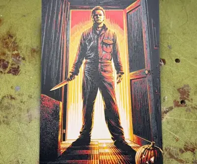 Película de Halloween HueForge