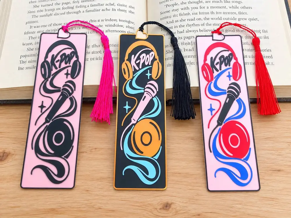 K-POP Rhythm Bookmark