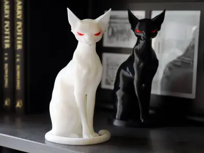 Evil Cat Decor