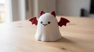 Cute evil Ghost halloween decoration toy
