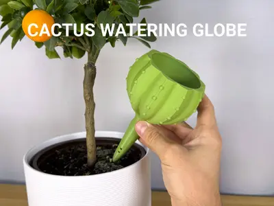 Cactus Plant Watering Globe