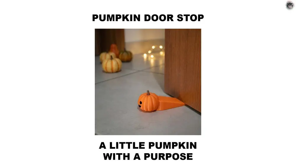 Pumpkin Door Stop
