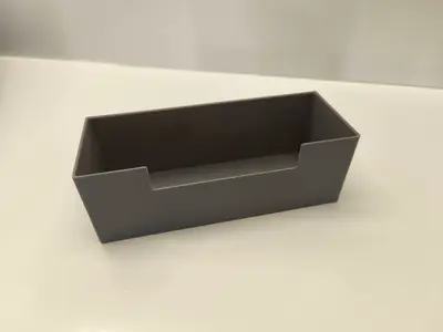 Poop collection bin