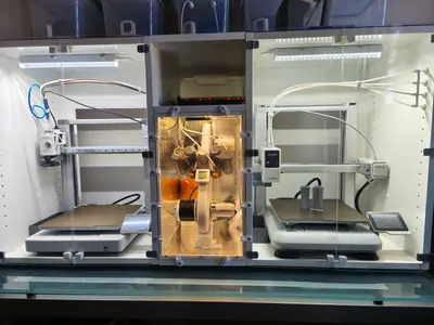 TPU 95A stabilizing and anti-vibration feet – printing and assembly