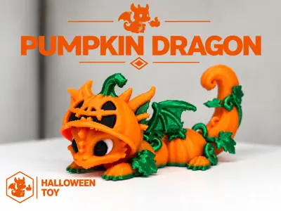 halloween pumpkin dragon-dragon display