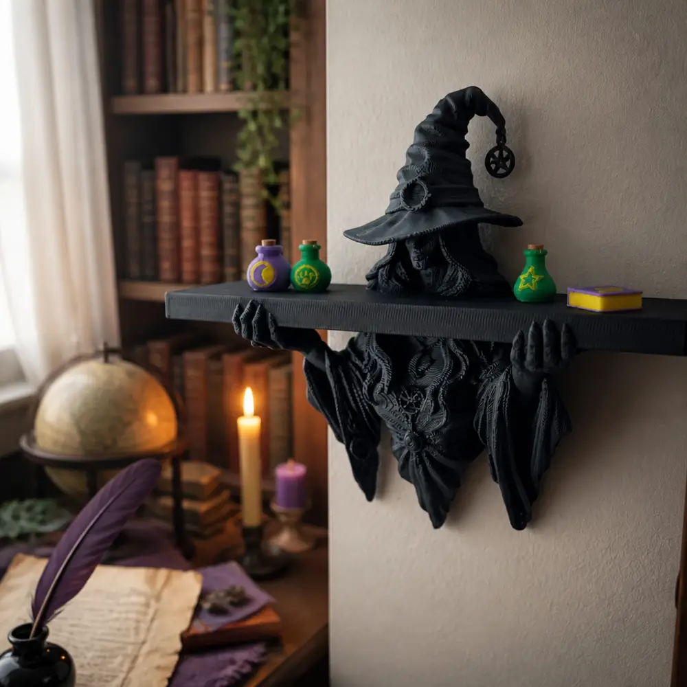 Witch Shelf - Enchanting Decorative Wall Fixture