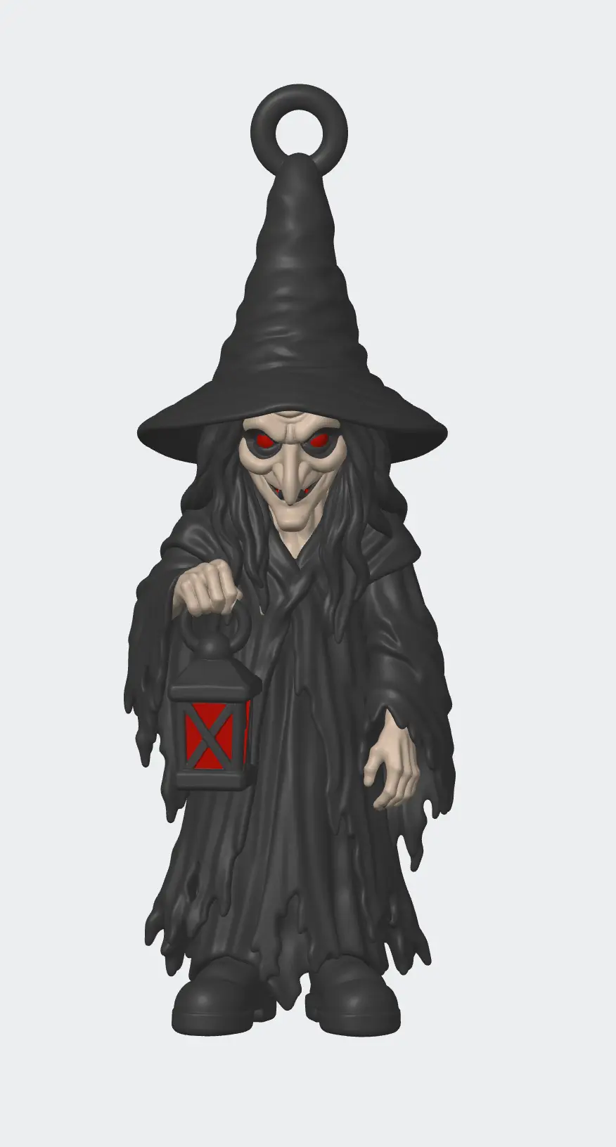 Witch key ring for Halloween