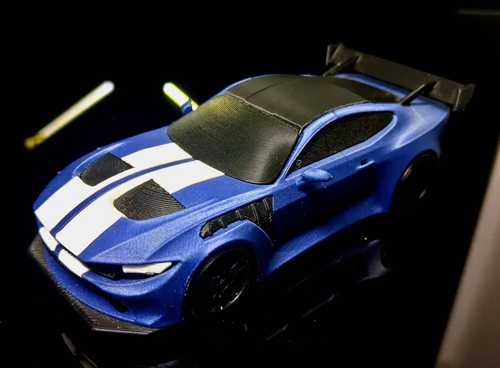MUSTANG GTD 1/43 SCALE CAR MODEL / NO AMS