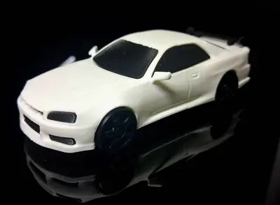 GT-R34 1/43 SCALE CAR MODEL / NO AMS