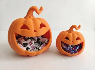 pumpkin candy bowl