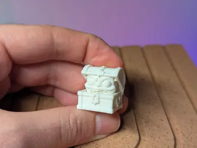 Scary Mimic Chest Tiny Print