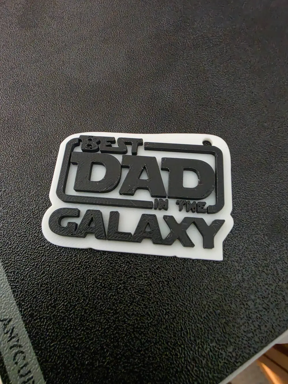 🌌 The "Best Dad in the Galaxy" Keyring 🚀