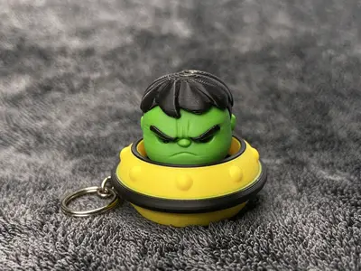 Hulk Press Fidget Clicker