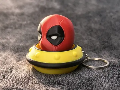Deadpool Press Fidget Clicker