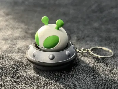 Alien Press Fidget Clicker
