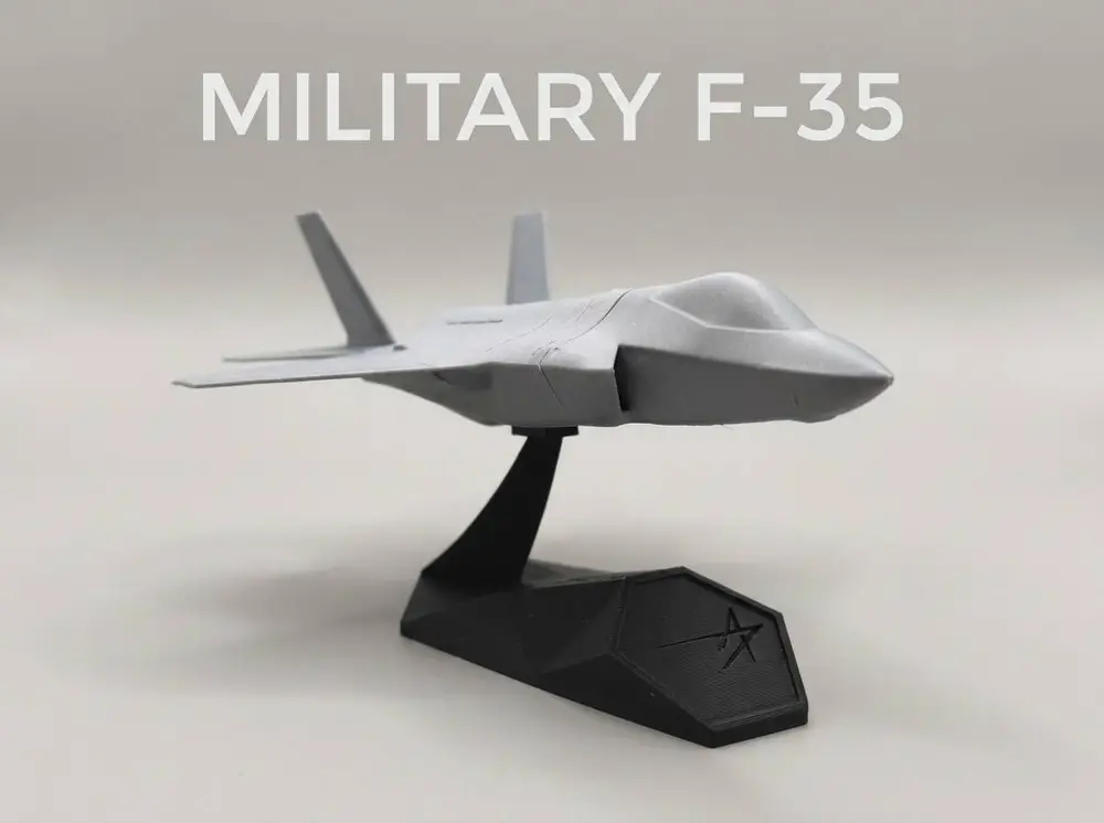 F-35 Lightning II Fighter Jet Model