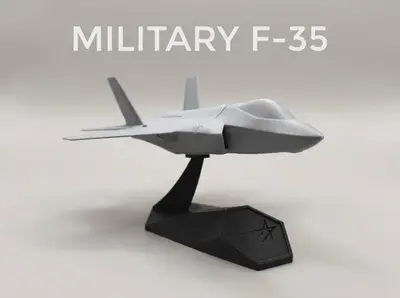 F-35 Lightning II Fighter Jet Model