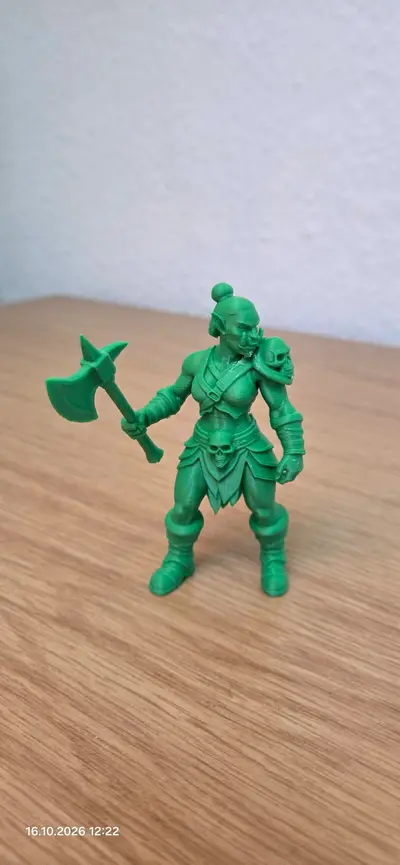 orc warrior woman