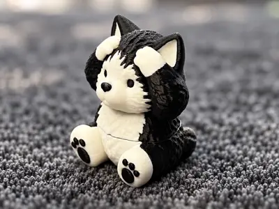 旋转解压玩具系列-小猫
