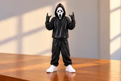 Ghostface Streetwear Rock On Figure