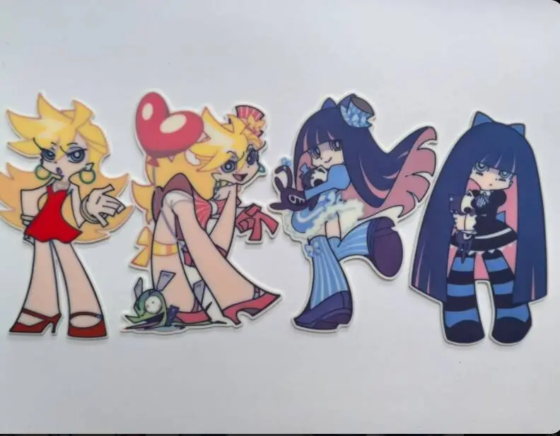 Dibujo chibi de Panty & Stocking con Garterbelt 3