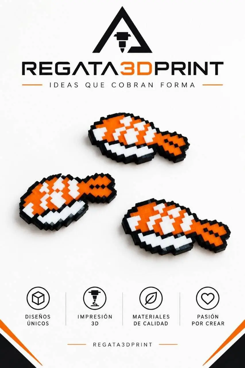 Magnet salmon nigiri 8-bit