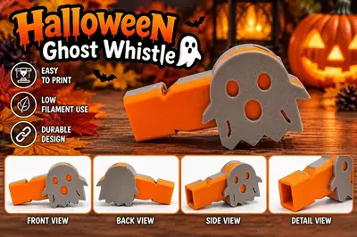 Halloween ghost whistle