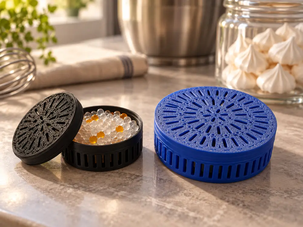 Silica Gel Container – 5 Sizes | Slim Snap-Fit