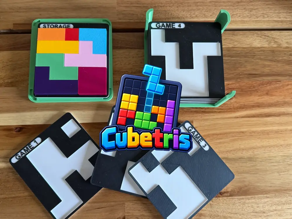 Cubetris Puzzle Game