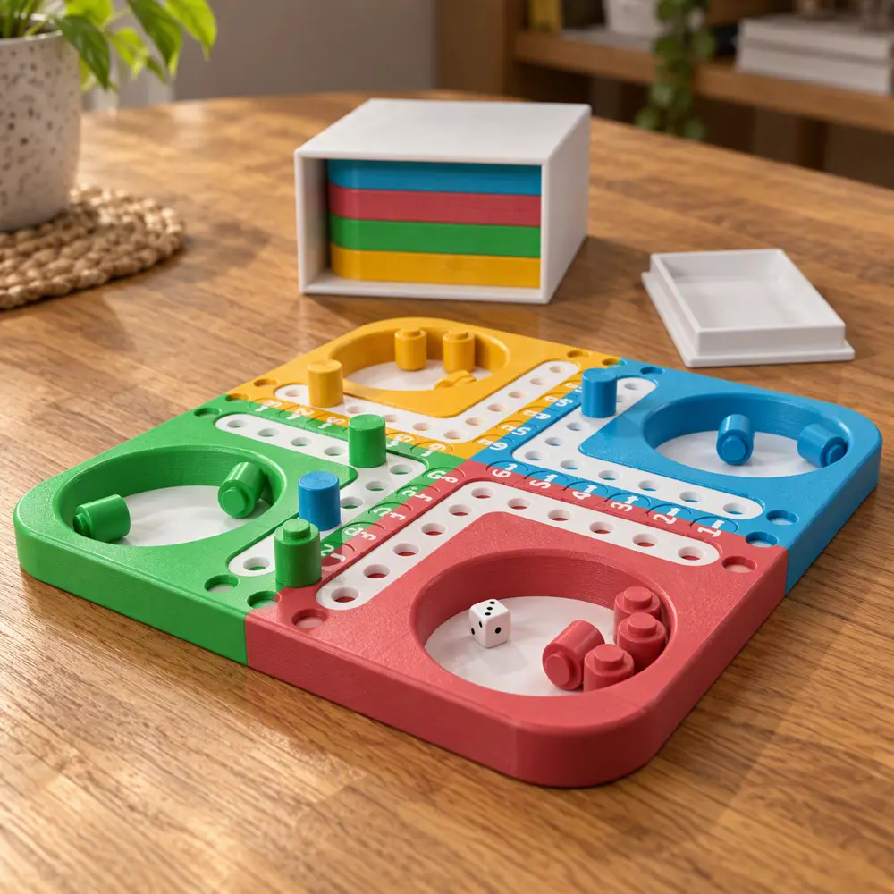 Ludo ou Jeu de dada - petits chevaux