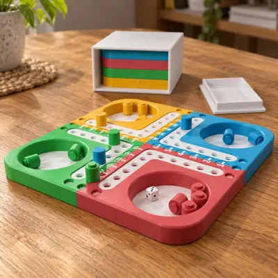 Ludo ou Jeu de dada - petits chevaux
