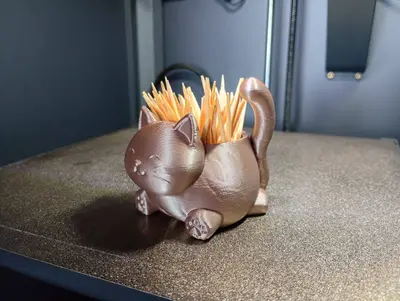 🐾 Cute Cat Toothpick Holder