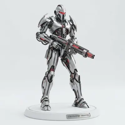 BATTLESTAR GALACTICA - CYLON SOLDIER -CONCEPT