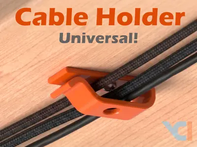Under Desk Cable Holder