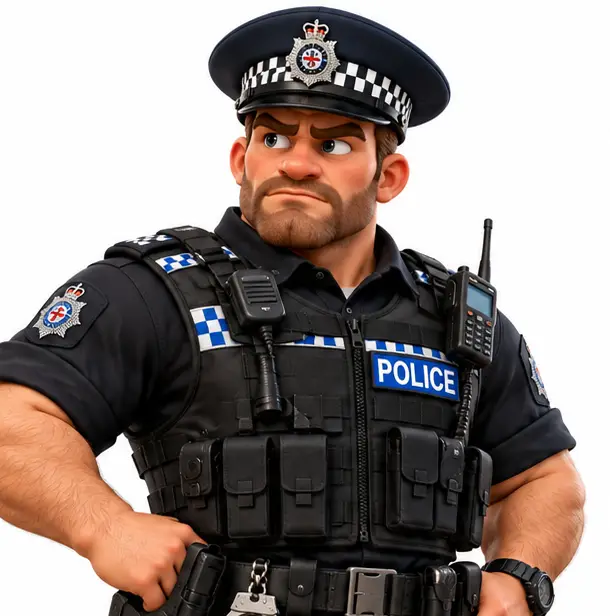 UK POLICE OFFICER