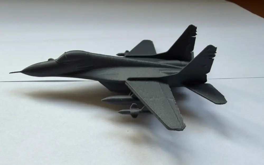 MiG-29 Fulcrum Style Fighter Jet