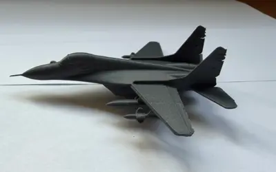 MiG-29 Fulcrum Style Fighter Jet