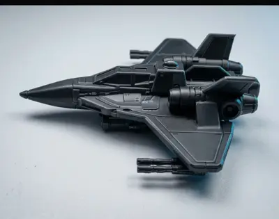 Sci-Fi Starfighter – Delta Wing Space Fighter